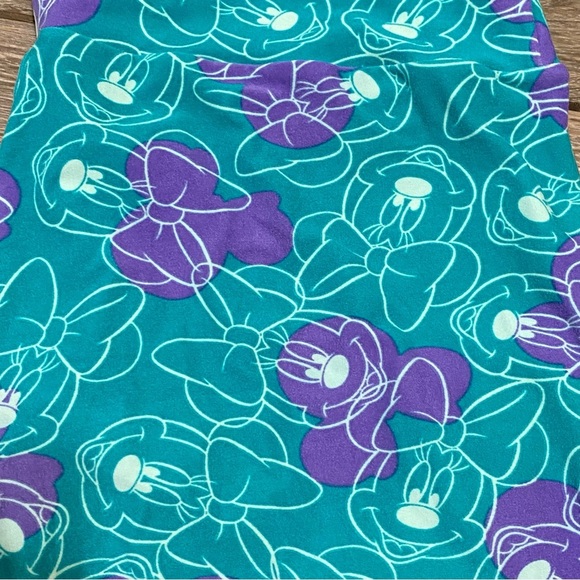 LuLaRoe TC Rare Disney Minnie Mouse Leggings - Picture 4 of 7